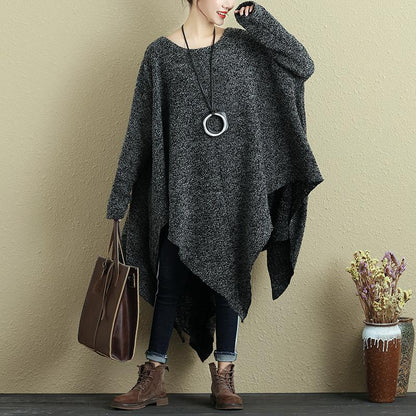 Women Long Sleeve Spring Autumn Casual Loose Pullovers Coat