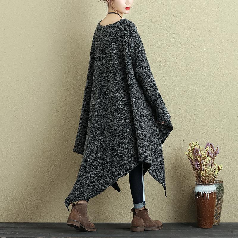 Women Long Sleeve Spring Autumn Casual Loose Pullovers Coat