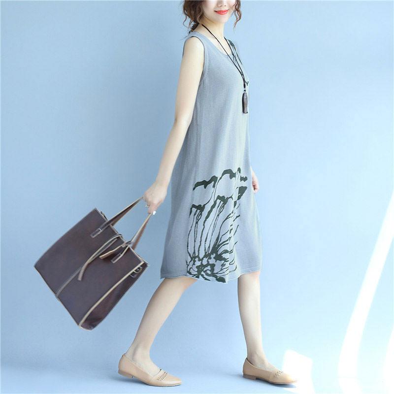 Women Retro Casual Slim Slip Dress