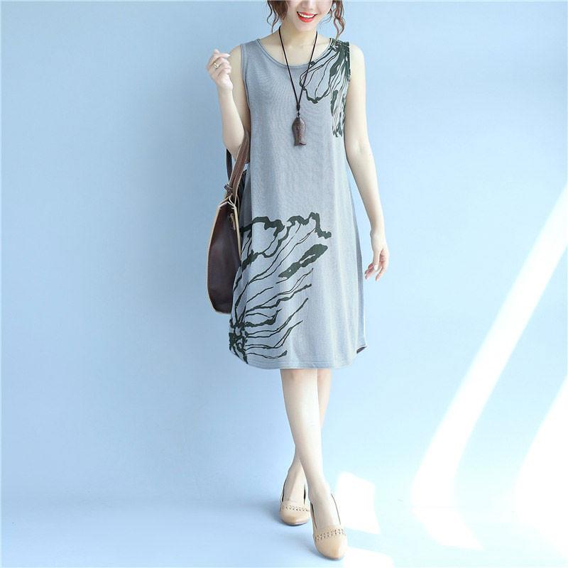 Women Retro Casual Slim Slip Dress