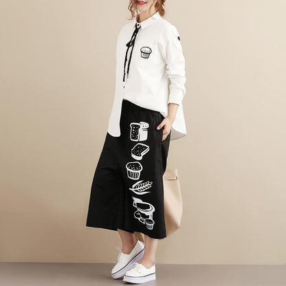 Simple Casual Autumn Long Sleeve Women Shirt