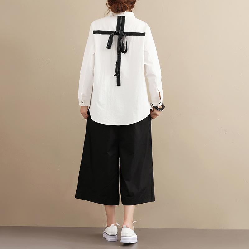 Simple Casual Autumn Long Sleeve Women Shirt