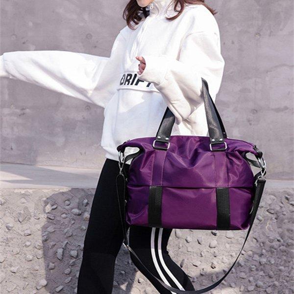 Large Capacity Handbag Tote Light Weight Oxford Shoulder Bag