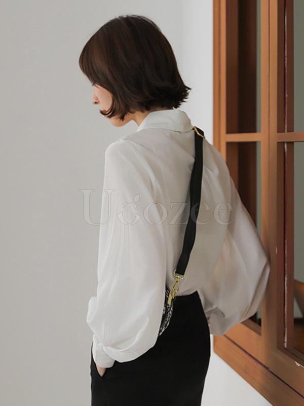 Retro Puff Sleeve Shirt