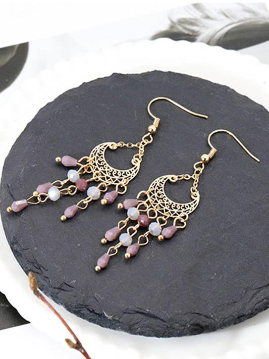 National Style Hollow Earrings