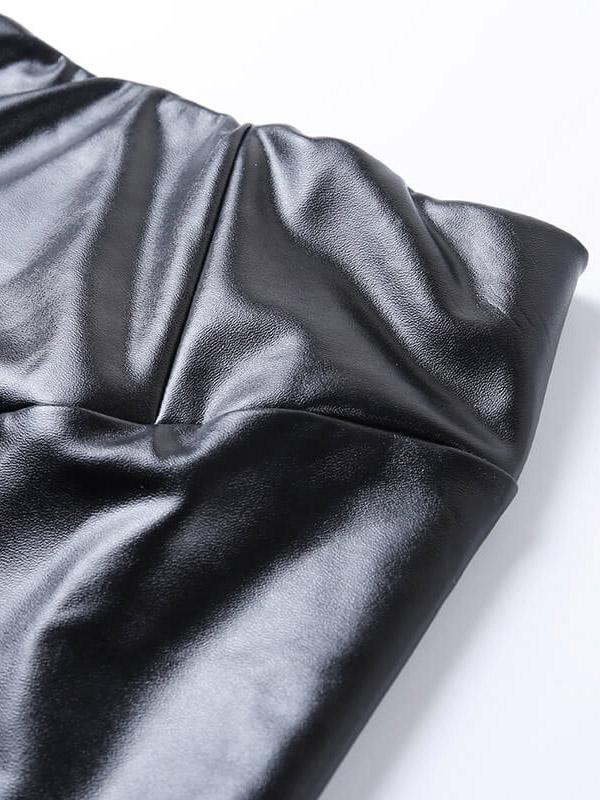 Wet Look Soft Pants&Leggings