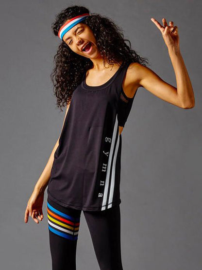 Striped Antislip Athletic  Headband