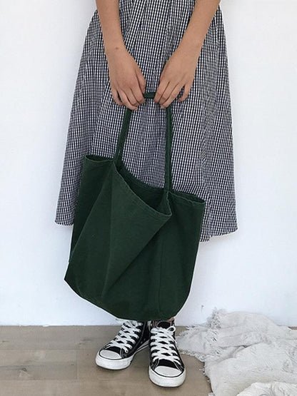 Canvas Large Shopping Bag