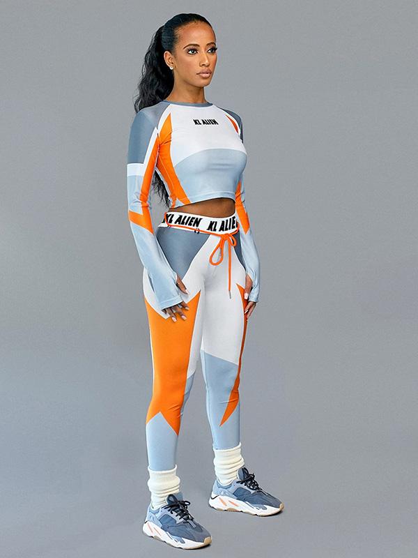 Sports Print Yoga&Gym Suits