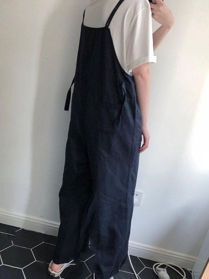 LOOSE BF STYLE COMFORTABLE JUMPSUIT
