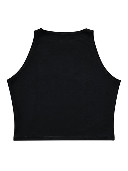 Printed Sleeveless Short Vest Top
