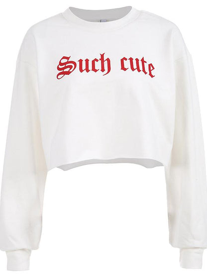 Fashion Street Casual Sweat Shirts