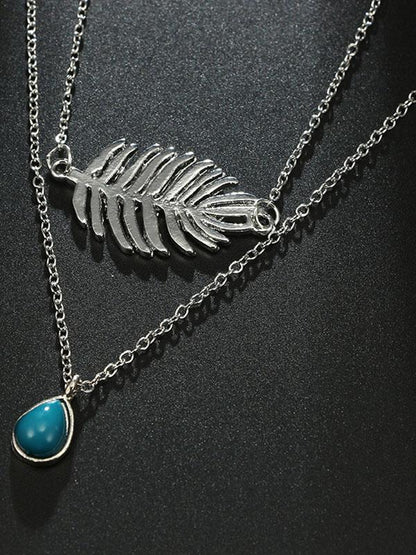 Vintage Leaf Necklaces Accessories