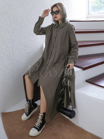 New Loose Cropped A-line Dress
