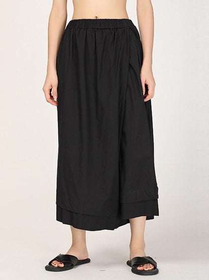 Casual Cropped Culotte