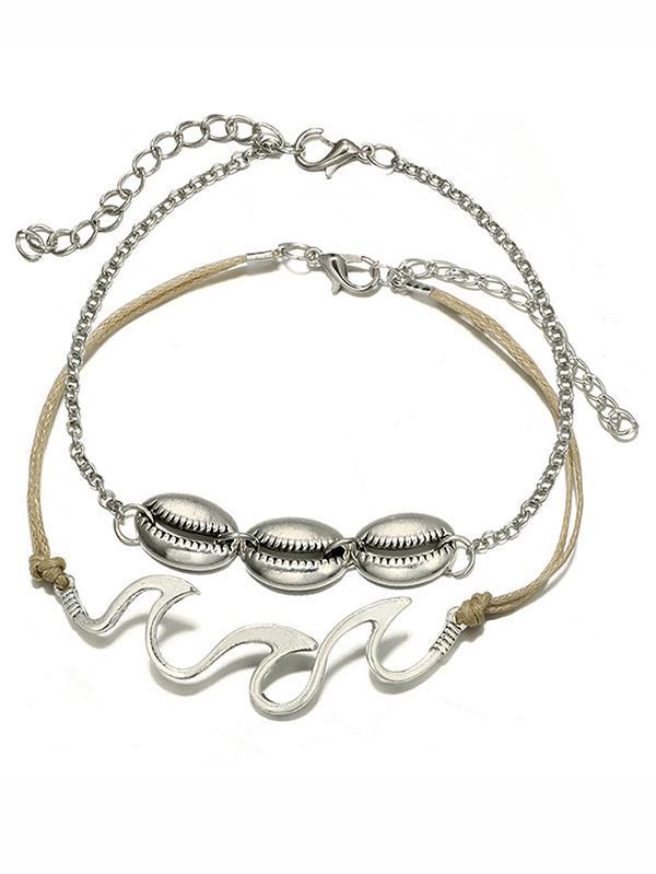 Vintage Circle Shell Footchain Accessories