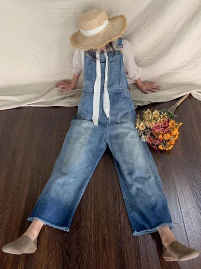 Original Retro Gradient Jean Jumpsuit