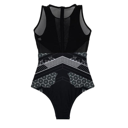 Ethnic Style Printed Sexy One-Piece Bikini