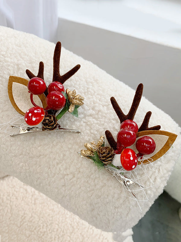 Christmas 8 Colors Handmade Elk Headwear