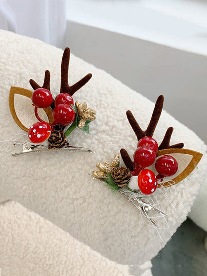Christmas 8 Colors Handmade Elk Headwear