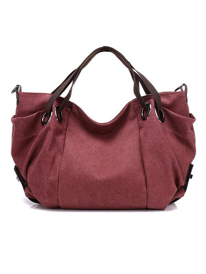 Fashion Solid Shoulder Bag