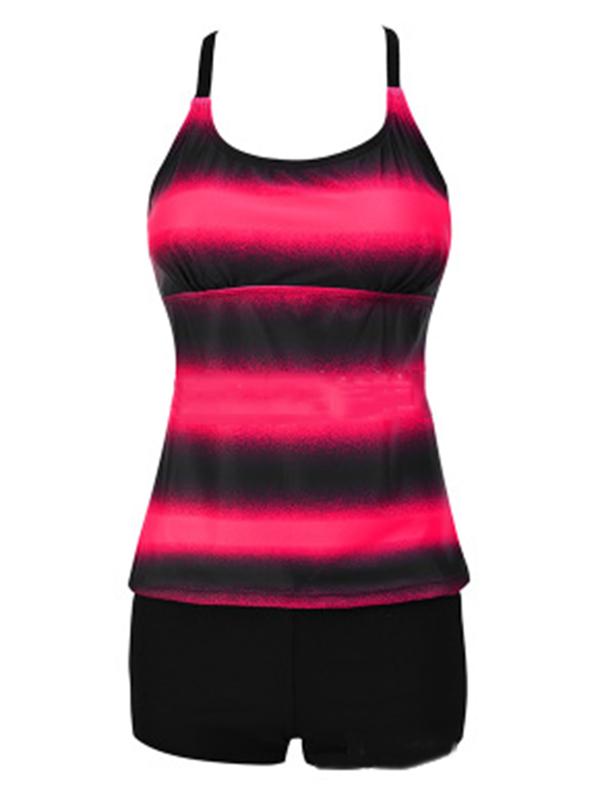 Gradient Plus Size Tankinis Swimwear