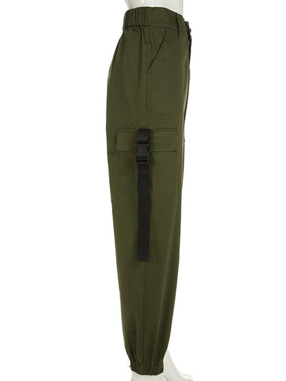 Casual Loose Harem Pockets Athletic Pants