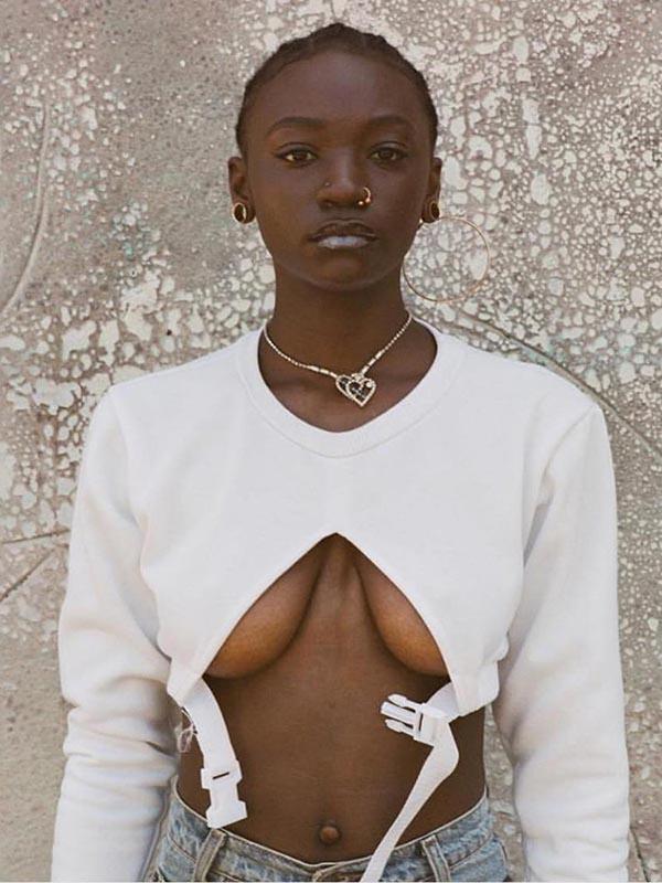 Sexy Long Sleeves Sweat Shirts