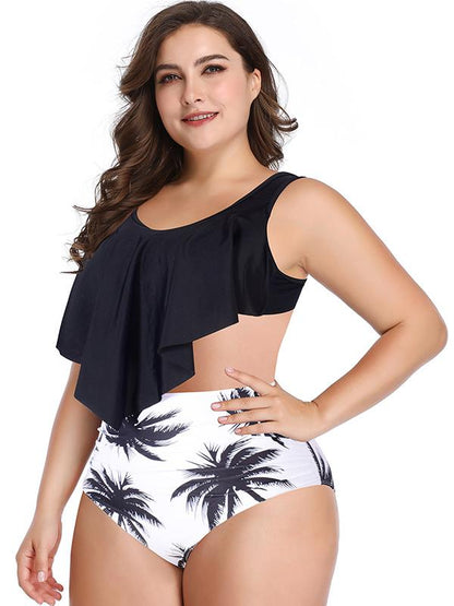 Sexy Printed Empire Tankini