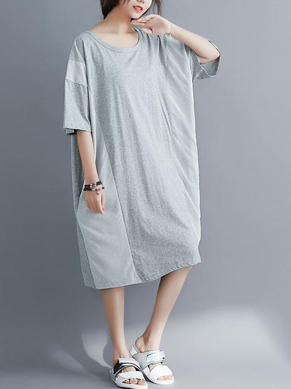 New Loose Oversize Split-joint Dress