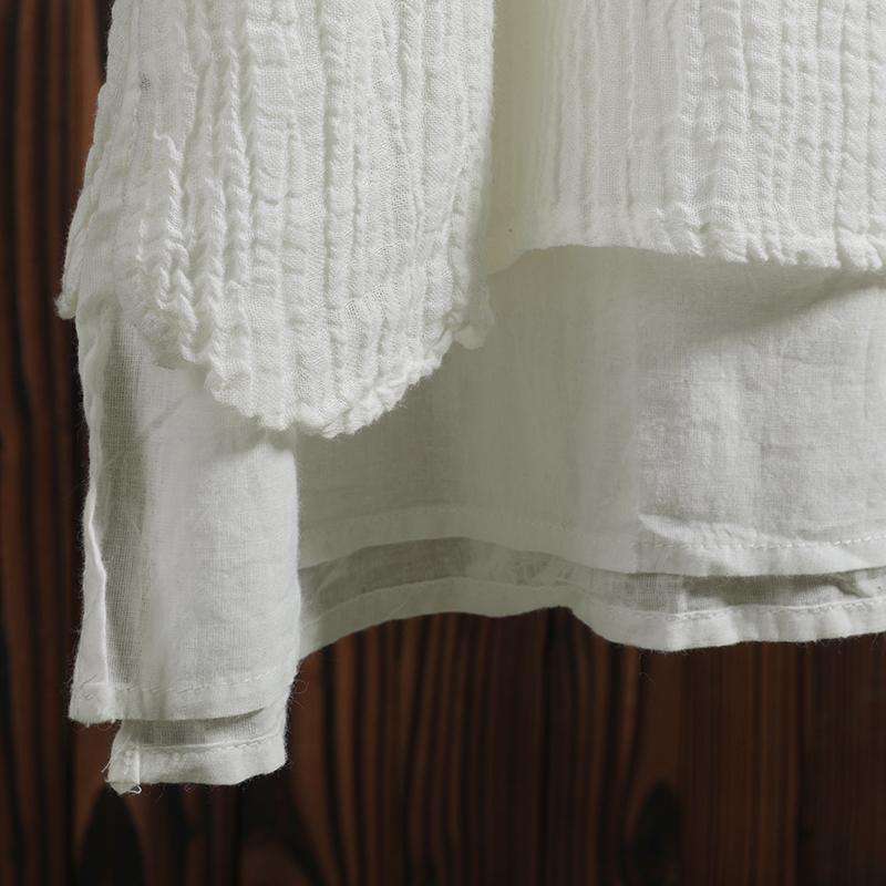 Casual Summer Women Wrinkled Sleeveless Dress