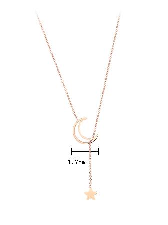 Moon Star Necklace