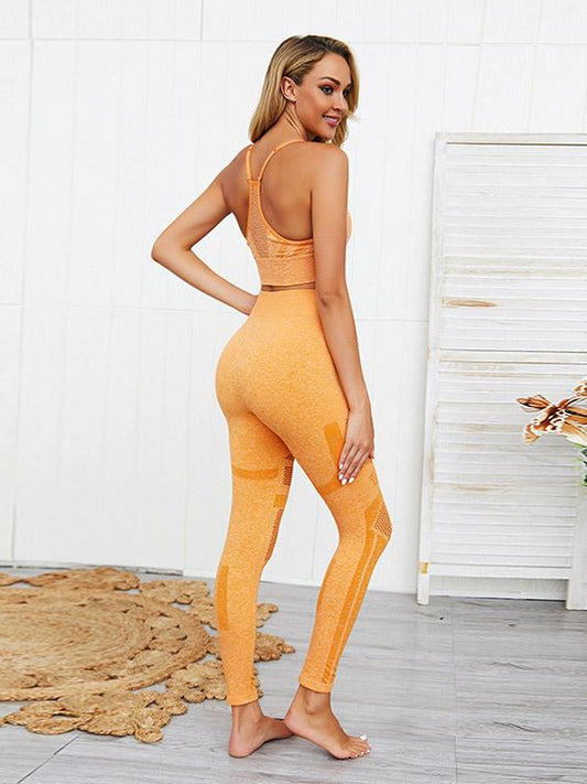 Seamless Tank&Fitness Leggings Suits