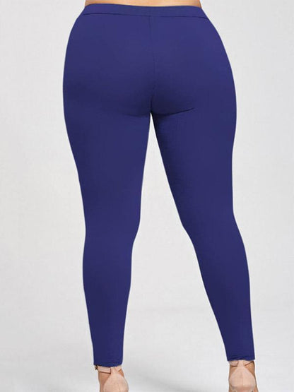 Vintage Applique Wrap Casual Pants Bottoms