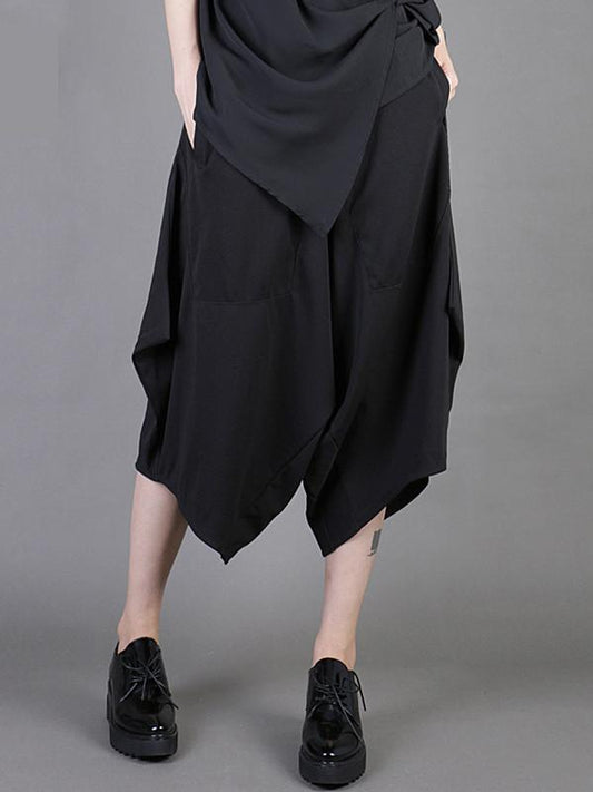 Loose Wide-leg Harem Pants
