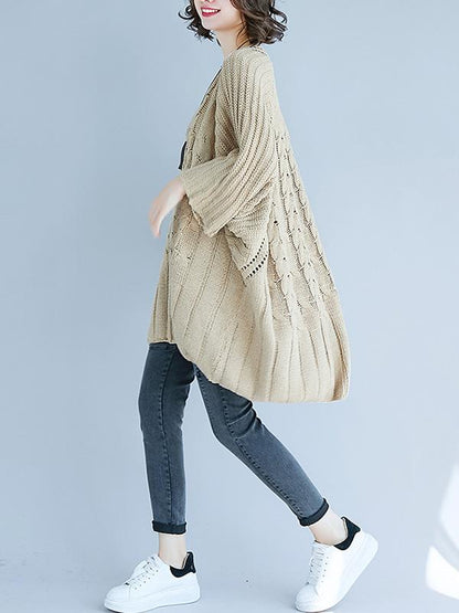 Casual Batwing Knitting Sweater