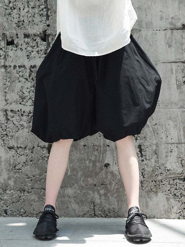 Stylish Solid Color Knickerbockers Shorts Bottoms