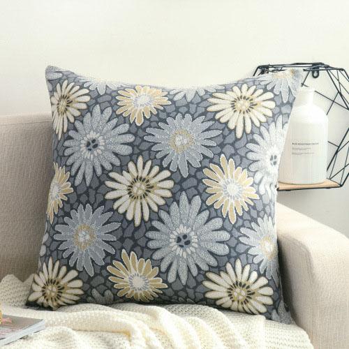 Printed Plaid Pillow Case