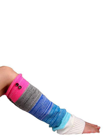 Bohemia Colorful Striped Long Stocking