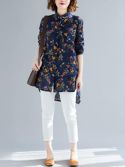 Flower Printed Shirt