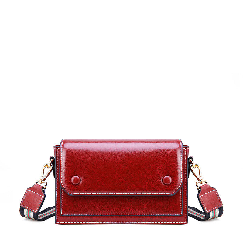 Fashion Chaohong Peas Broadband Shoulder Mini Messenger Bag