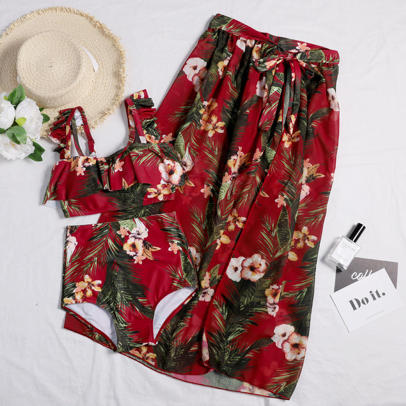 SEXY LACE COVER VEIL BEACH VACATION BIKINI SWIMSUIT