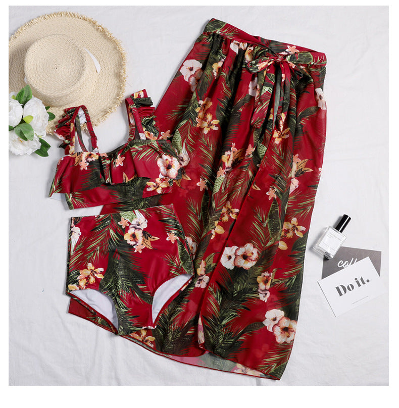 SEXY LACE COVER VEIL BEACH VACATION BIKINI SWIMSUIT