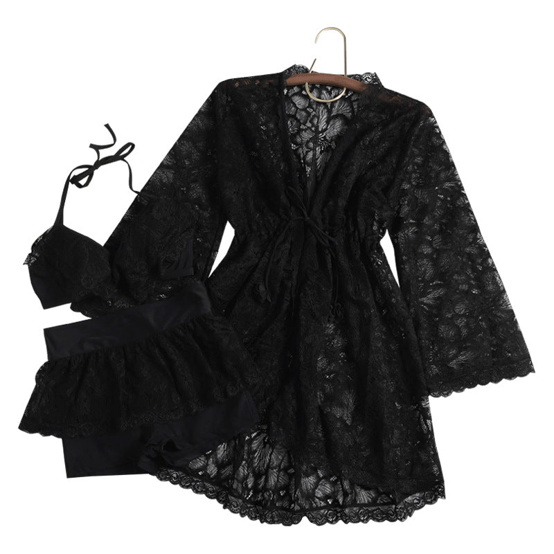 sexy lace cover veil beach vacation bikini swimsuit