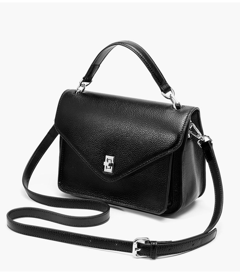 Retro small square bag slung over one shoulder bag