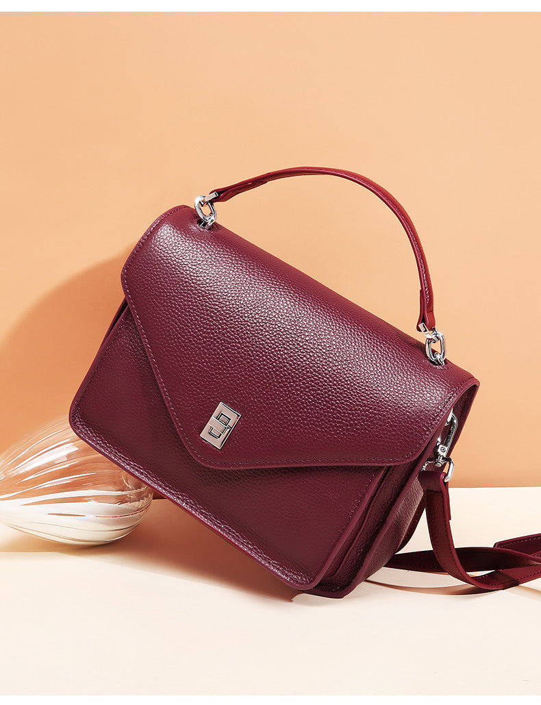 Retro small square bag slung over one shoulder bag