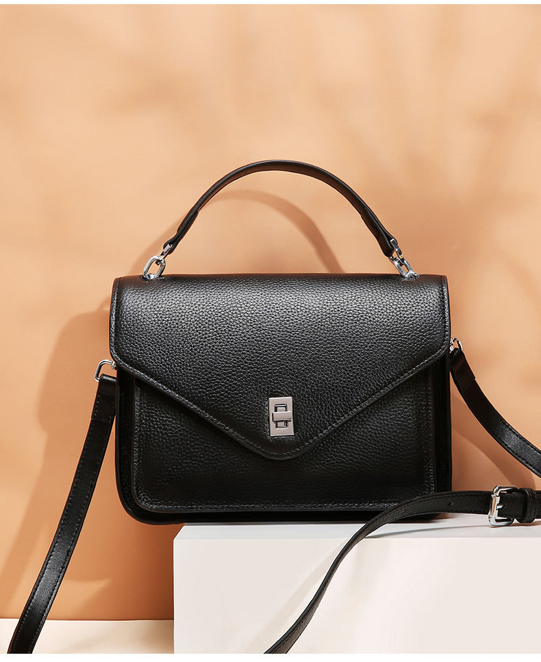 Retro small square bag slung over one shoulder bag