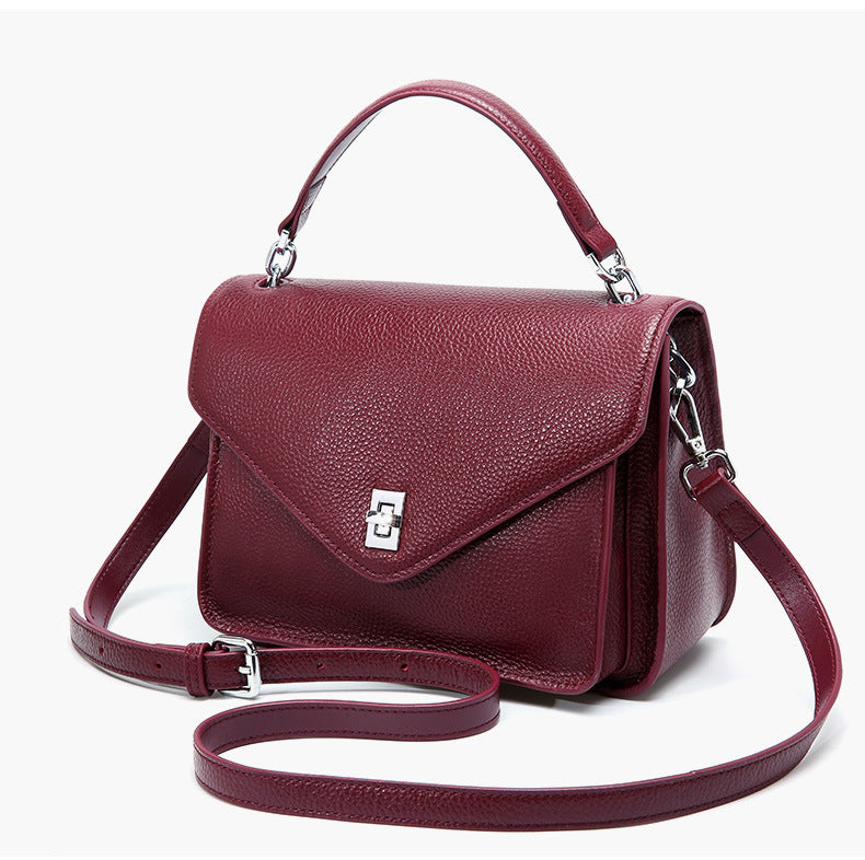 Retro small square bag slung over one shoulder bag