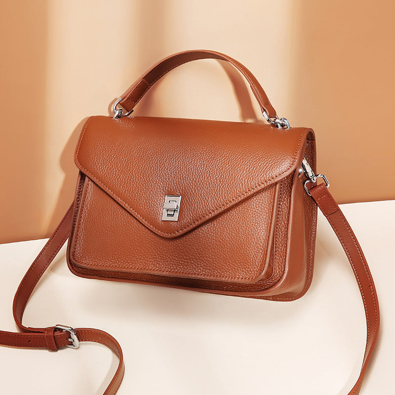 Retro small square bag slung over one shoulder bag