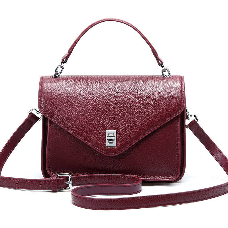 Retro small square bag slung over one shoulder bag